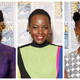 Danai Gurira, left; Lupita Nyong’o, and Letitia Wright.